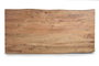 GINER Y COLOMER Mesa de comedor de madera de acacia natural 6 plazas